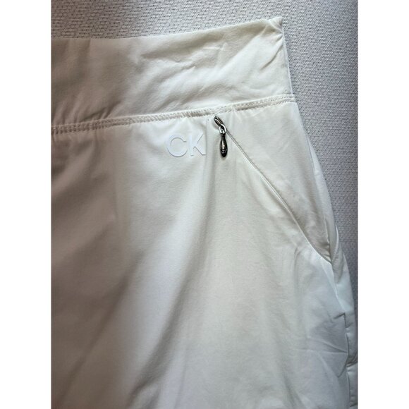 Calvin Klein Performance Women's Golf Skort Stretch Size S White Pockets Tennis - Picture 6 of 10